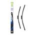 Valeo VF340 Silencio Flat Wiper Blades Front Set (450 / 484mm   Bayonet Arm Connection) for Mini Roadster 2012 to 2015