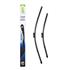 Valeo VF498 Silencio Flat Wiper Blades Front Set (750 / 630mm   Push Button Arm Connection) for DS5 2015 to 2018