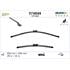 Valeo VF449 Silencio Flat Wiper Blades Front Set (650 / 550mm   Push Button Arm Connection) for RELAY Flatbed / Chassis 2006 Onwards