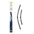 Valeo VF389 Silencio Flat Wiper Blades Front Set (650 / 450mm   Side Pin Arm Connection) for B5 2012 Onwards