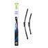 Valeo VF342 Silencio Flat Wiper Blades Front Set (550 / 450mm   Pinch Tab Arm Connection) for 1 2011 Onwards