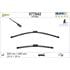 Valeo VF842 Silencio Flat Wiper Blades Front Set (600 / 600mm   Push Button Arm Connection) for Volkswagen Amarok 2010 Onwards