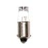 12V Micro lamp 1 Led   (T4W)   BA9s   2 pcs    D Blister   White