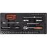 6 DRAWERS ROLLER CABINET W/TOOL INSERT
