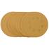 Draper 59766 Gold Sanding Discs With Hook & Loop, 125mm, 320 Grit (Pack Of 10)