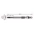 NGK Glow Plug (single)   5986