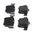 Bosch Rear Brake Pads (Full set for Rear Axle)   0986494659
