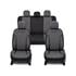 LEADER Style Seat Covers (Dark Grey) For Citroen C ZERO 2010 Onwards