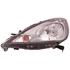 Left Headlamp (Halogen, Takes H4 Bulb, Supplied Without Motor, Not For Hybrid Models) for Honda JAZZ 2011 on