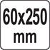 SDS PLUS FLAT CHISEL 60MM