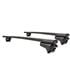G3 Clop black steel aero Roof Bars for Hyundai BAYON 2021 Onwards (With Solid Integrated Roof Rails)