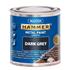 Maston Hammer Metal Paint   Smooth Dark Grey   250ml