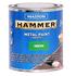 Maston Hammer Metal Paint   Smooth Green   750ml