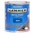 Maston Hammer Metal Paint   Smooth Blue   750ml