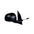 Right Wing Mirror (manual, black cover) for FIAT PANDA, 2010 2012