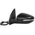 Left Wing Mirror (electric, heated, indicator, black cover, MEMORY) for Volkswagen GOLF VI 2008 2013