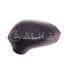 Left Wing Mirror Cover (black) for SEAT LEON, 2009 2012