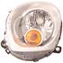 Left Headlamp (With Amber Indicator, Halogen, Takes H4 Bulb, With Loadlevel Adjustment, Supplied With Motor) for Mini Countryman 2010 on