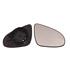 Right Wing Mirror Glass (not heated) and holder for PEUGEOT 108, 2014 Onwards