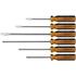 Screwdriver with Plastic Handle   Set of 6