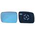 Left Blue Mirror Glass (heated) and Holder for RANGE ROVER MK III,  2009 2012