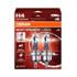 Osram Night Breaker Laser 12V 60/55W H4 +150% Brighter Headlight Bulb   Twin Pack