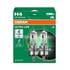 Osram Ultra Life 12V 60/55W H4 Bulb   Twin Pack