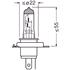 Osram Night Breaker Laser 12V 60/55W H4 +150% Brighter Headlight Bulb   Twin Pack
