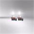Osram Night Breaker Silver 12V 55W H11 +100% Brighter Twin Pack Bulbs for Audi A4, 2000 2004