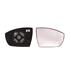 Left Wing Mirror Glass (heated) and Holder for FORD C MAX, 2010 2017