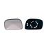 Left Wing Mirror Glass (heated) & Holder for VAUXHALL AGILA, 2000 2008