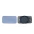 Left Blue Wing Mirror Glass (heated) and Holder for ALFA ROMEO 146, 1994 2001