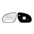 Left Wing Mirror Glass (heated) and Holder for Hyundai i30, 2007 2011