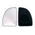 Left Wing Mirror Glass (heated) and Holder for Peugeot BOXER Flatbed, 1999 2002