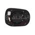 Left Wing Mirror Glass with Holder (Heated, Blind Spot Warning) for Hyundai INSTER 2025 Onwards