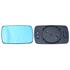 Right / Left Blue Wing Mirror Glass (not heated) and Holder for BMW 5 Series Touring 1997 2004