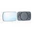 Right / Left Blue Wing Mirror Glass (heated) & Holder for BMW 3 Compact, 2001 2005