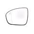 Left Wing Mirror Glass (heated, with blind spot indicator lamp) for Renault CAPTUR II 2020 Onwards