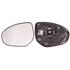 Left Wing Mirror Glass (heated) for Mazda 2 2007 2014