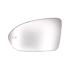 Left Wing Mirror Glass (heated, blind spot warning indicator) and holder for Opel ASTRA K 2015 Onwards