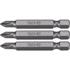 SCREWDRIVER BITS 1/4 50MM PH1 3 PCS