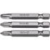 SCREWD BITS 1/4 50MM PH1, PH2, PH3 3PCS