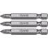 SCREWDRIVER BITS 1/4 50MM PZ1 3 PCS