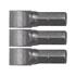 SCREWDRIVER BITS 1/4 25MM, 8MM 3 PCS