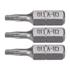 SCREWDRIVER BITS 1/4 25MM TORX T10 3 PCS