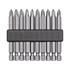 SCREWDRIVER BITS 10PCS  PH2x25MM