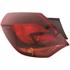 Opel and Vauxhall Astra J Gtc 2012 Onwards LH Rear Lamp, Outer