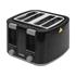 TOASTER 1300 1500W BLACK