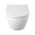 WALL HUNG TOILET TOP RIMLESS INCL. SEAT