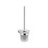 TOILET BRUSH HOLDER OVAL CHROME